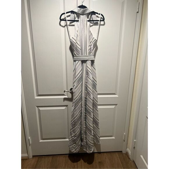 LACE the Label Collared Button patterned Maxi Dress Vacation size S NWT $690 - Picture 5 of 5